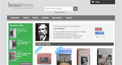 Desktop Screenshot of bons-livres.fr